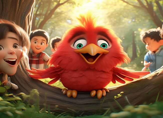 啄木鸟的儿童故事 - 幼儿故事啄木鸟的故事