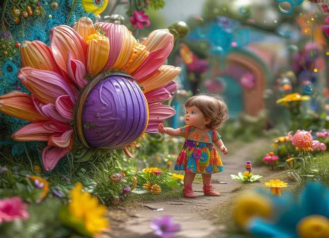 儿童故事 花朵里的秘密 - 花朵的故事幼儿