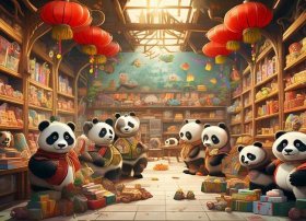 熊猫百货店绘本；熊猫百货商店绘本
