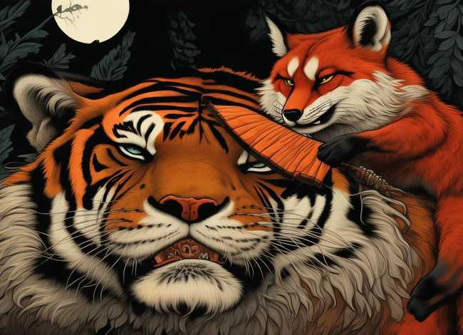 狐假虎威故事视频播放 狐假虎威的故事视频表演节目