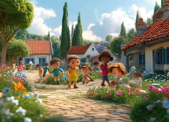 儿童绘本故事推荐村庄里的新生活，村里的新居民绘本内容简介