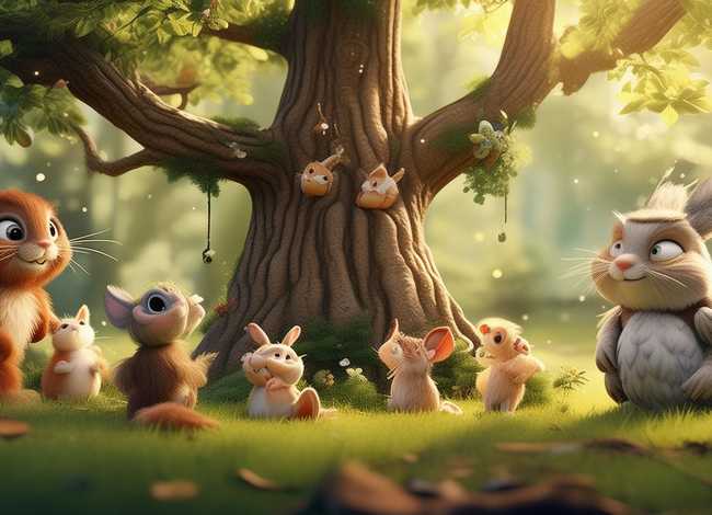 儿童动物故事100字左右、儿童动物故事100篇简短
