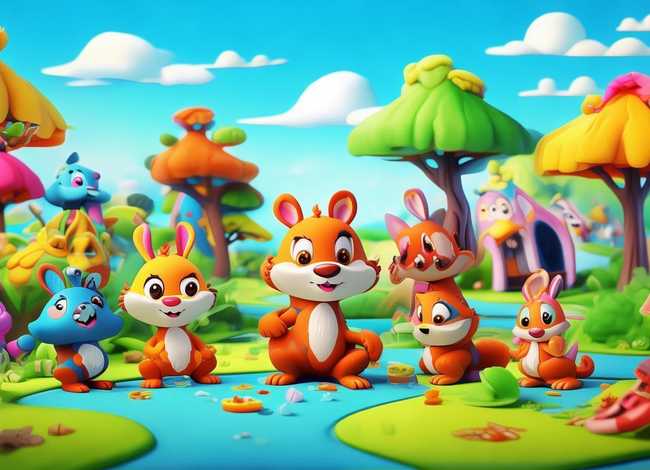 儿童连环画素材（儿童连环画素材图片）