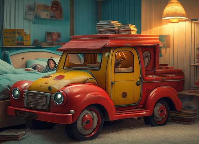 儿童睡前故事翻斗车的故事；翻斗车睡前故事文字版