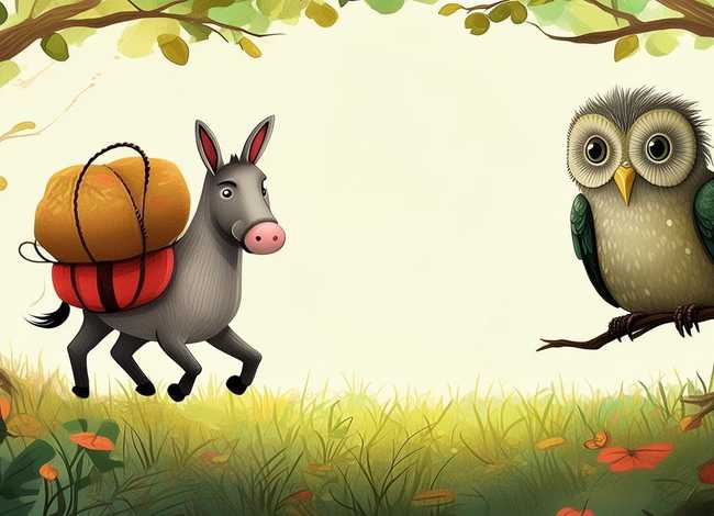 儿童画寓言画图片、儿童画寓言画图片简单