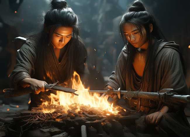 干将莫邪铸剑故事儿童版，干将莫邪铸剑的故事读后感短一些的