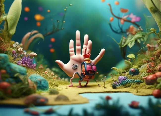 儿童迷你手掌故事书、迷你小手掌