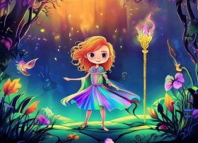 童话故事插画图片（童话故事插画图片作品欣赏）