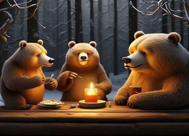 3只熊故事 3只熊的故事 3只熊故事 3只熊的故事