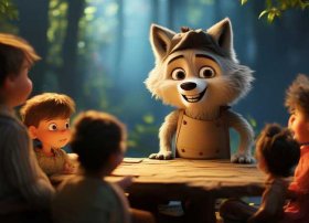 狼外婆儿童故事书，少儿故事狼外婆