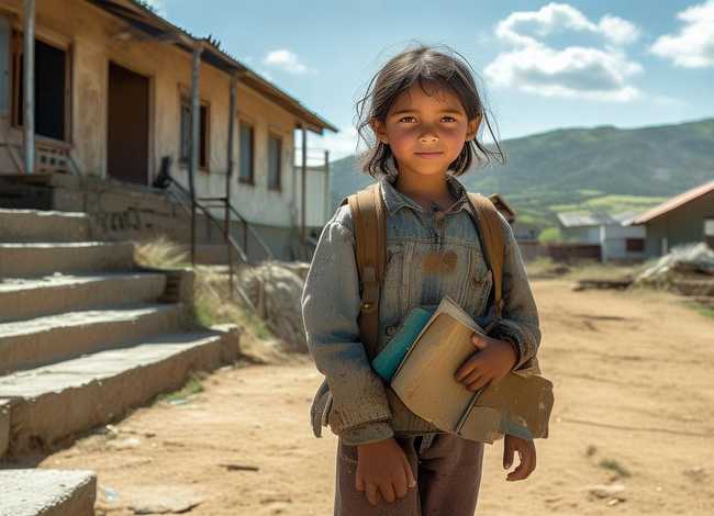 贫困儿童上学励志故事 - 贫困学子励志故事