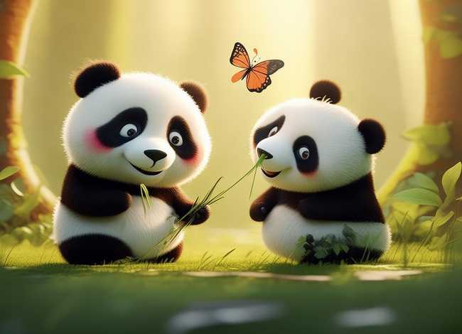 幼儿故事熊猫 - 幼儿故事大熊猫
