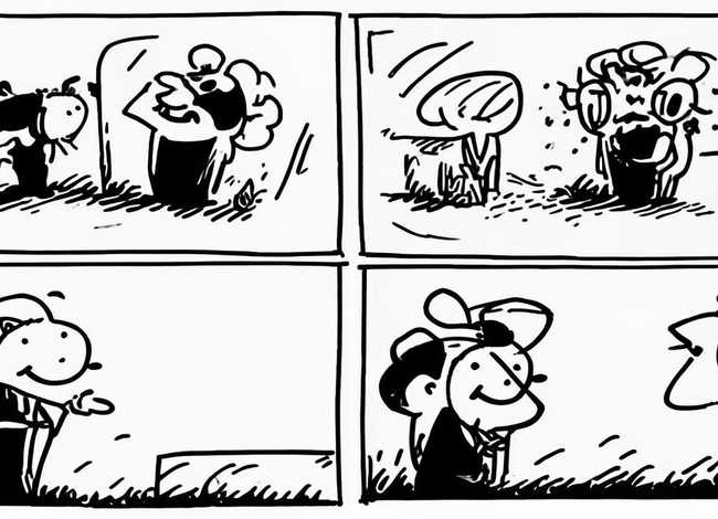 四格绘本故事图片，四格绘本故事图片简笔画