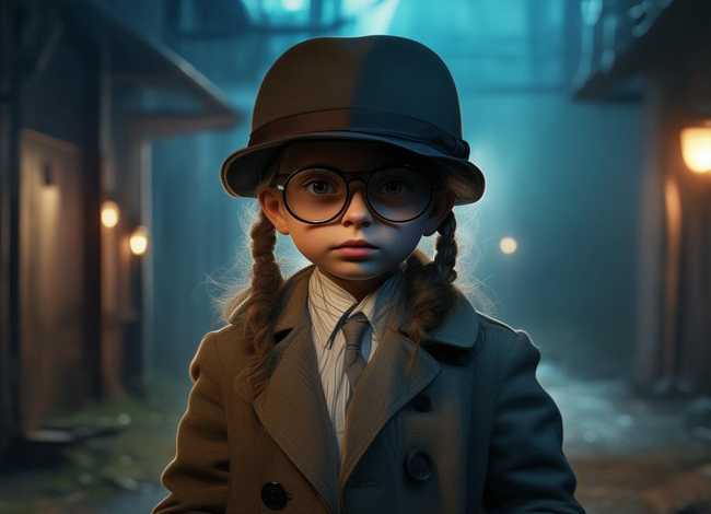 超级侦探小女孩、超级侦探小女孩图片