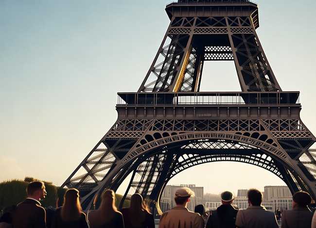 关于埃菲尔铁塔的故事英语；关于埃菲尔铁塔的故事英语版