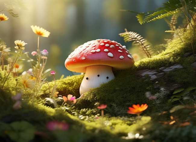 小蘑菇的绘本故事（小蘑菇的绘本故事内容）