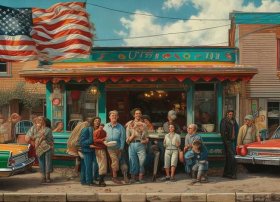 故事 美国 - 故事 美国人