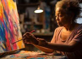 艺术家的故事努力（关于艺术家的励志故事）