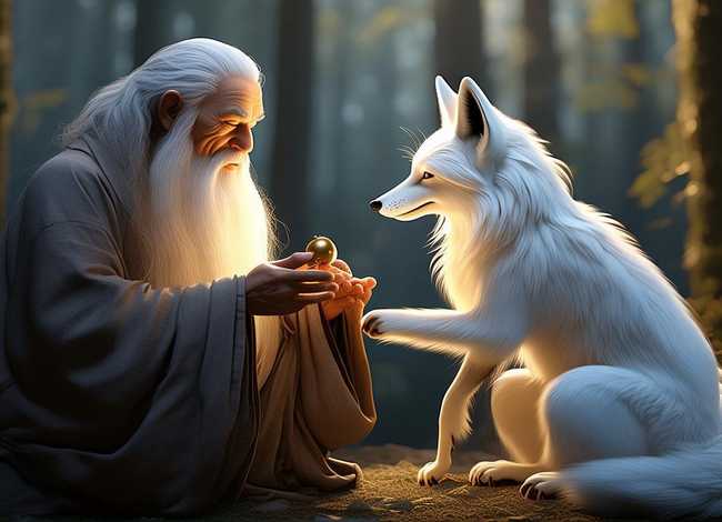 白狐报恩故事、白狐报恩故事简介