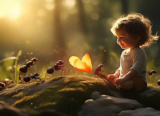 儿童睡前故事蚂蚁报恩 - 睡前故事蚂蚁报恩视频