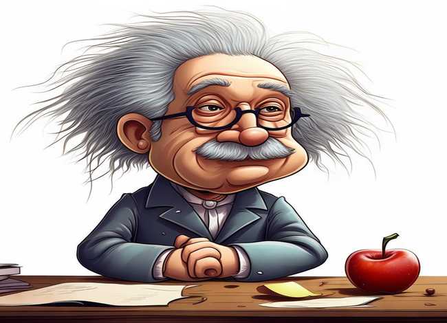 关于爱因斯坦的简笔画；关于爱因斯坦的简笔画怎么画