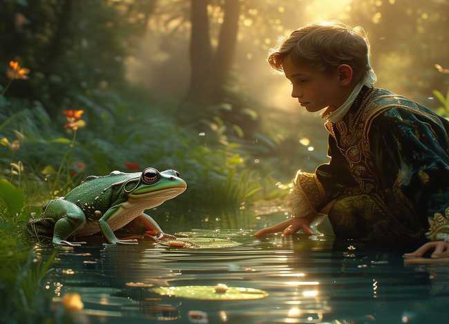 青蛙王子儿童故事 - 《青蛙王子》儿童故事完整版