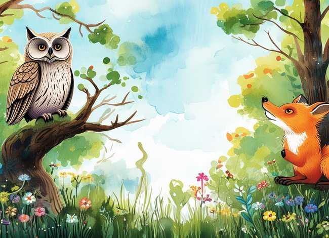 寓言故事和画（寓言故事和画画的区别）