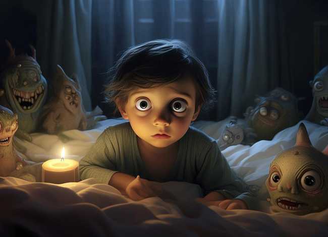 关于害怕的故事幼儿；关于害怕的故事幼儿版