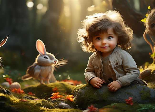 小孩的儿童故事 - 小孩儿的故事视频