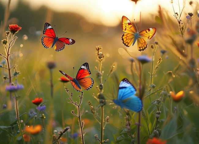 三只蝴蝶儿童故事英文版 三只蝴蝶的故事英文版