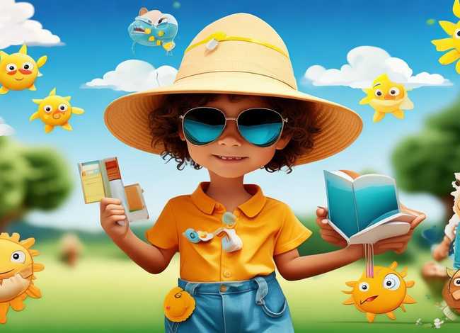 儿童防晒科普动画 儿童防晒科普动画图片