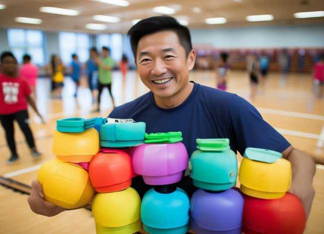 中学体育教师自制器材展示；中学体育教师自制器材展示视频