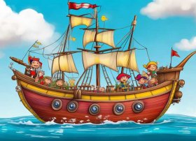 海盗船儿童故事完整版（海盗船幼儿故事）