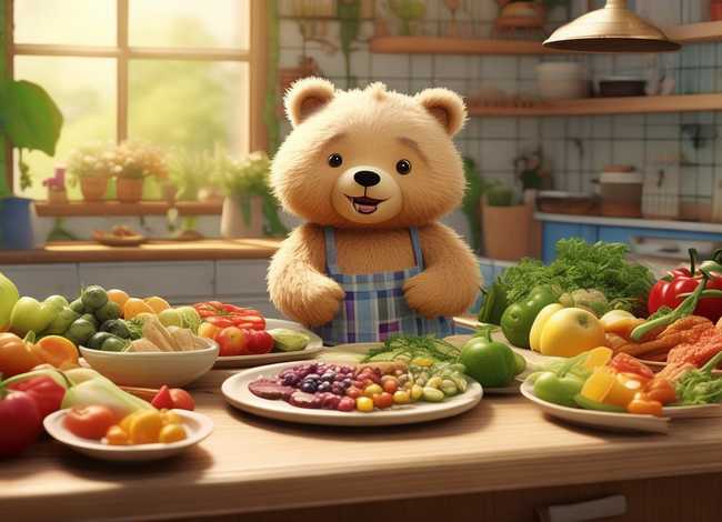 科学饮食绘本故事 贝贝熊系列绘本故事科学饮食