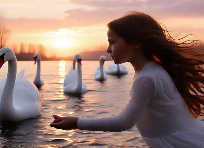 野天鹅安徒生故事原文、安徒生 野天鹅 原文