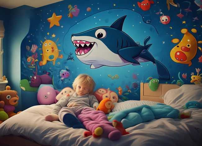 儿童睡前故事完整版鲨鱼宝宝；鲨鱼的睡前故事文字版