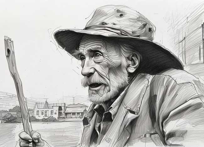 老人的故事图片 - 老人的故事图片简笔画