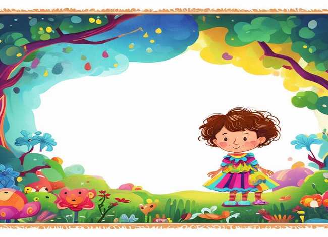 儿童故事彩铅画图片