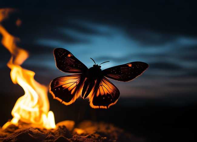 飞蛾扑火简短小故事 飞蛾扑火简短小故事50字