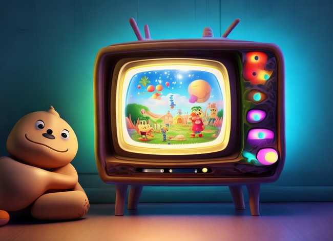 儿童电视机故事图片 儿童故事电视机