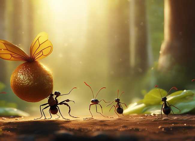 报恩的小蚂蚁绘本故事 - 报恩的小蚂蚁绘本故事内容 报恩的小蚂蚁绘本故事 - 报恩的小蚂蚁绘本故事内容