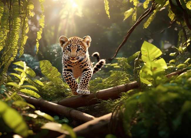 豹子小故事、关于小豹子的有趣故事 豹子小故事、关于小豹子的有趣故事