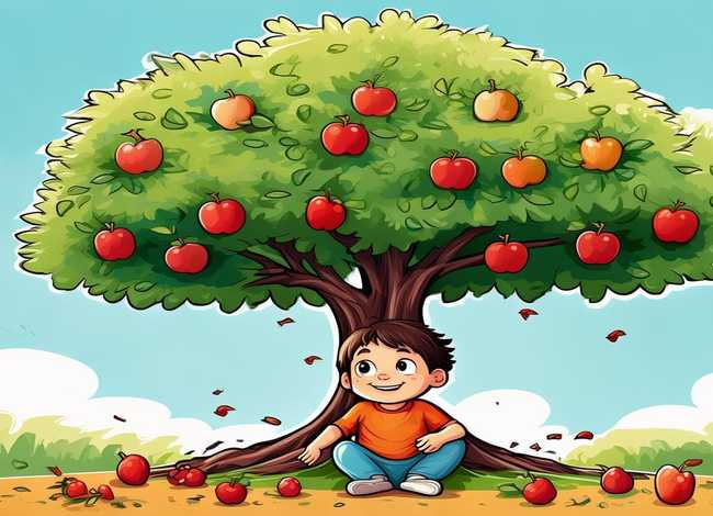 苹果树的故事小班幼儿绘本（给学生读绘本苹果树的故事）