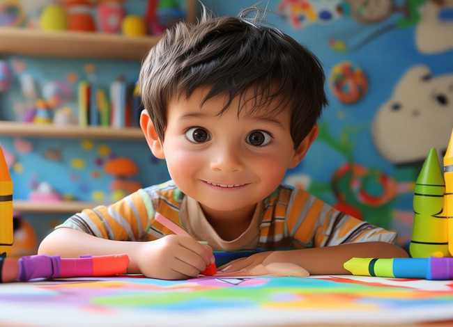 蜡笔小新儿童画、蜡笔小新儿童画画