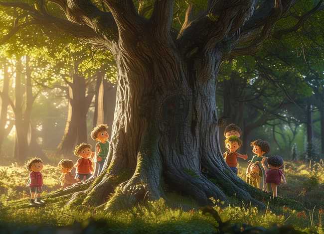 儿童传说故事 - 幼儿年的传说故事