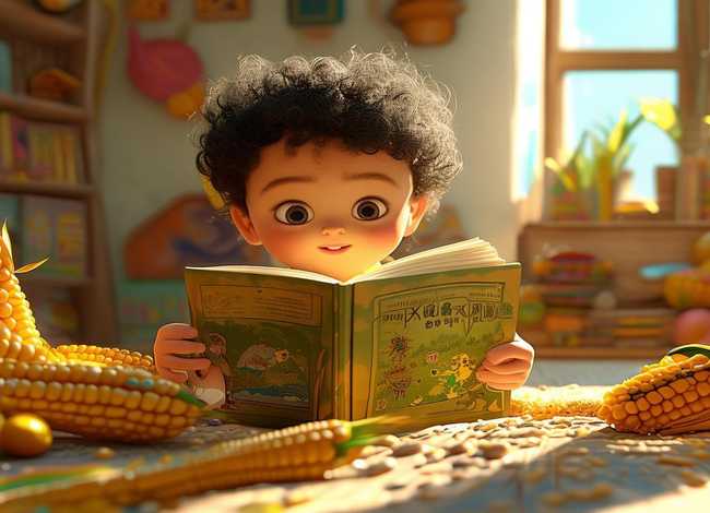 玉米的故事完整版儿童故事，玉米的故事书