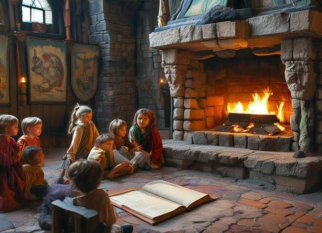 城堡的儿童故事（有关城堡的幼儿故事）