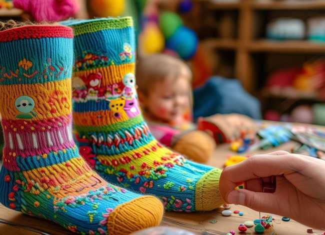 少儿故事袜子、少儿故事袜子怎么做