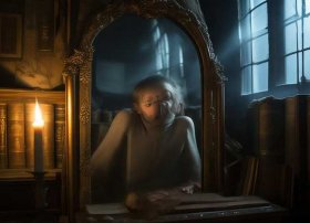 镜子里的小孩的故事、镜子里的小孩的故事内容