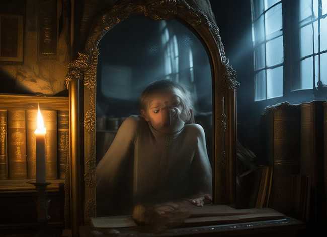 镜子里的小孩的故事、镜子里的小孩的故事内容